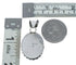 Mother of Pearl Genuine Sterling Silver Navajo Pendant SN20420